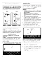 Preview for 8 page of Kenmore 106.4116 Series Use & Care Manual