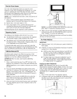 Preview for 10 page of Kenmore 106.4116 Series Use & Care Manual