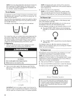 Preview for 12 page of Kenmore 106.4116 Series Use & Care Manual