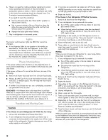 Preview for 18 page of Kenmore 106.4116 Series Use & Care Manual