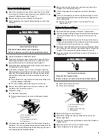 Preview for 9 page of Kenmore 106.5022 Series Use & Care Manual