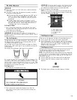 Preview for 13 page of Kenmore 106.5111 Series Use & Care Manual