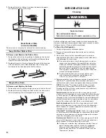 Preview for 18 page of Kenmore 106.5111 Series Use & Care Manual