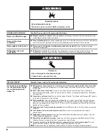 Preview for 22 page of Kenmore 106.5111 Series Use & Care Manual