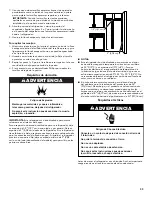 Preview for 33 page of Kenmore 106.5111 Series Use & Care Manual