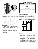 Preview for 60 page of Kenmore 106.5111 Series Use & Care Manual