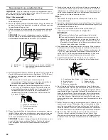 Preview for 62 page of Kenmore 106.5111 Series Use & Care Manual