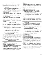 Preview for 73 page of Kenmore 106.5111 Series Use & Care Manual