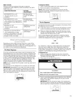 Preview for 11 page of Kenmore 10657202602 Use & Care Manual