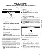 Preview for 19 page of Kenmore 10657202602 Use & Care Manual