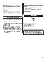 Preview for 11 page of Kenmore 110.20232711 Use & Care Manual