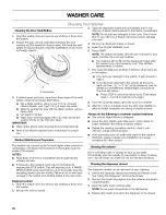 Preview for 22 page of Kenmore 110.4756 Series Use & Care Manual