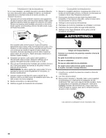 Preview for 38 page of Kenmore 110.4756 Series Use & Care Manual