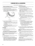 Preview for 50 page of Kenmore 110.4756 Series Use & Care Manual