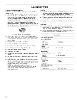 Preview for 20 page of Kenmore 110.4778* Use & Care Manual