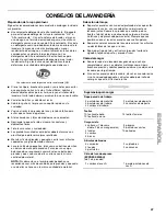 Preview for 47 page of Kenmore 110.4778* Use & Care Manual