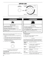 Preview for 22 page of Kenmore 110.80714 Use And Care Manual