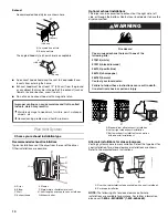 Preview for 10 page of Kenmore 110.9708 Use And Care Manual