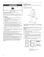 Preview for 6 page of Kenmore 110.C18202 Use & Care Manual