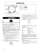 Preview for 14 page of Kenmore 110.C18202 Use & Care Manual