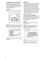 Preview for 52 page of Kenmore 11098762790 and Owner'S Manual And Installation Instructions