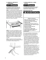 Preview for 86 page of Kenmore 11098762790 and Owner'S Manual And Installation Instructions