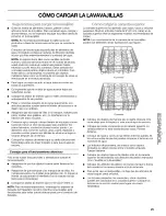 Preview for 25 page of Kenmore 1345 - 24 in. Dishwasher Use And Care Manual