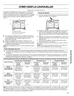 Preview for 27 page of Kenmore 1345 - 24 in. Dishwasher Use And Care Manual