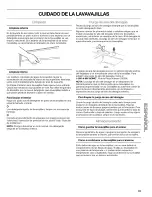 Preview for 33 page of Kenmore 1345 - 24 in. Dishwasher Use And Care Manual