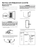 Preview for 15 page of Kenmore 153.313340 Owner'S Manual