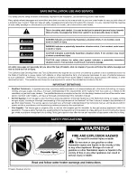 Preview for 2 page of Kenmore 153.336270 Owner'S Manual