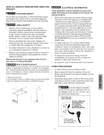 Preview for 3 page of Kenmore 1608 - Elite 19.7 cu. Ft. Chest Freezer Use And Care Manual