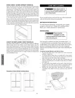 Preview for 10 page of Kenmore 1608 - Elite 19.7 cu. Ft. Chest Freezer Use And Care Manual