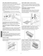 Preview for 8 page of Kenmore 1658 - Elite 24.9 cu. Ft. Chest Freezer Use And Care Manual