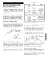 Preview for 7 page of Kenmore 1694 - 8.8 cu. Ft. Chest Freezer Use And Care Manual