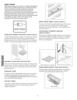 Preview for 8 page of Kenmore 1694 - 8.8 cu. Ft. Chest Freezer Use And Care Manual