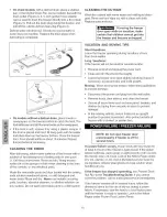 Preview for 10 page of Kenmore 1694 - 8.8 cu. Ft. Chest Freezer Use And Care Manual