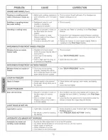 Preview for 12 page of Kenmore 1694 - 8.8 cu. Ft. Chest Freezer Use And Care Manual