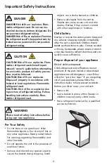 Preview for 3 page of Kenmore 17602 Series Use & Care Manual