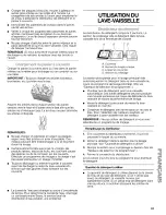 Preview for 43 page of Kenmore 1772 - 24 in. Portable Dishwasher Use And Care Manual