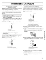 Preview for 27 page of Kenmore 1776 - 24 in. Portable Dishwasher Use And Care Manual