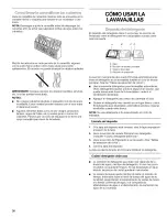 Preview for 30 page of Kenmore 1776 - 24 in. Portable Dishwasher Use And Care Manual