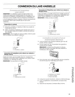 Preview for 47 page of Kenmore 1776 - 24 in. Portable Dishwasher Use And Care Manual