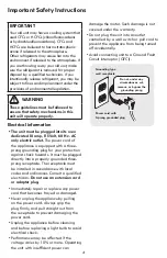 Preview for 4 page of Kenmore 253.12502 Use & Care Manual