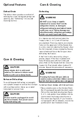 Preview for 9 page of Kenmore 253.12502 Use & Care Manual