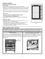 Preview for 12 page of Kenmore 30" DUAL FUEL RANGE Use & Care Manual