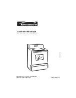 Preview for 23 page of Kenmore 30" ELECTRIC RANGE Use & Care Manual