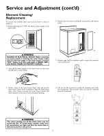 Preview for 17 page of Kenmore 31813 - 40 Gallon Table Top Owner'S Manual