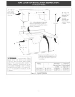 Preview for 3 page of Kenmore 3243 - 36 in. Sealed Gas Cooktop Installation Instructions Manual