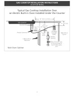 Preview for 4 page of Kenmore 3243 - 36 in. Sealed Gas Cooktop Installation Instructions Manual